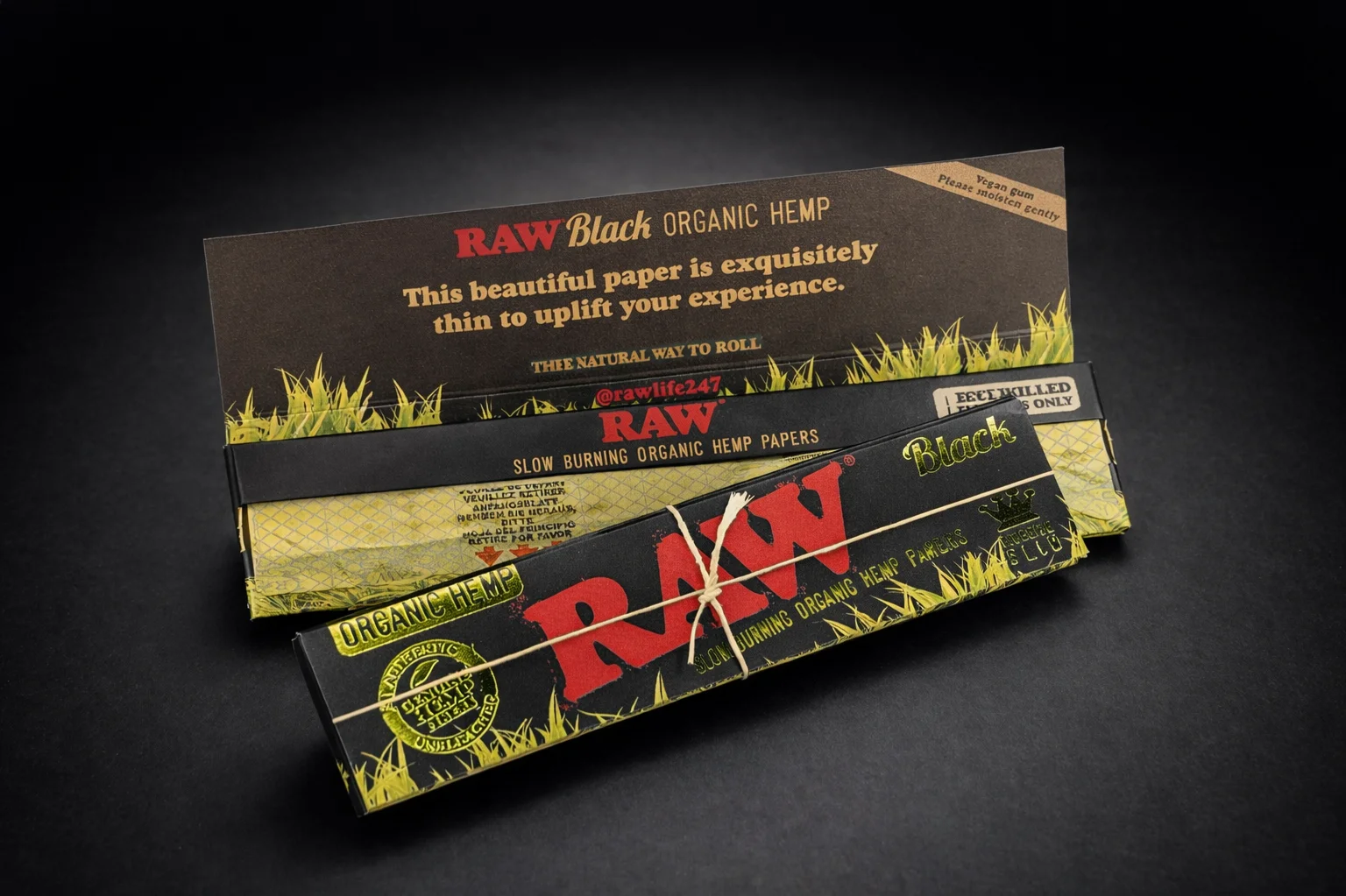 Organic Hemp Black King size