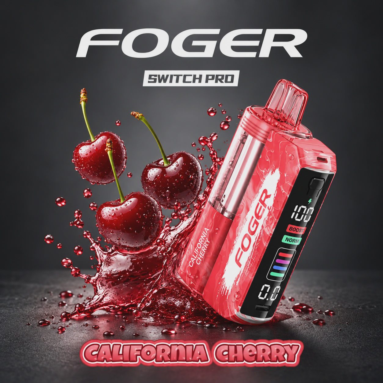 Foger Switch Pro Kit - California Cherry (Box of 5)