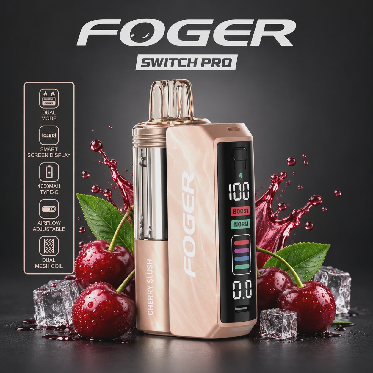 Foger Switch Pro Kit - Cherry Slush (Box of 5)