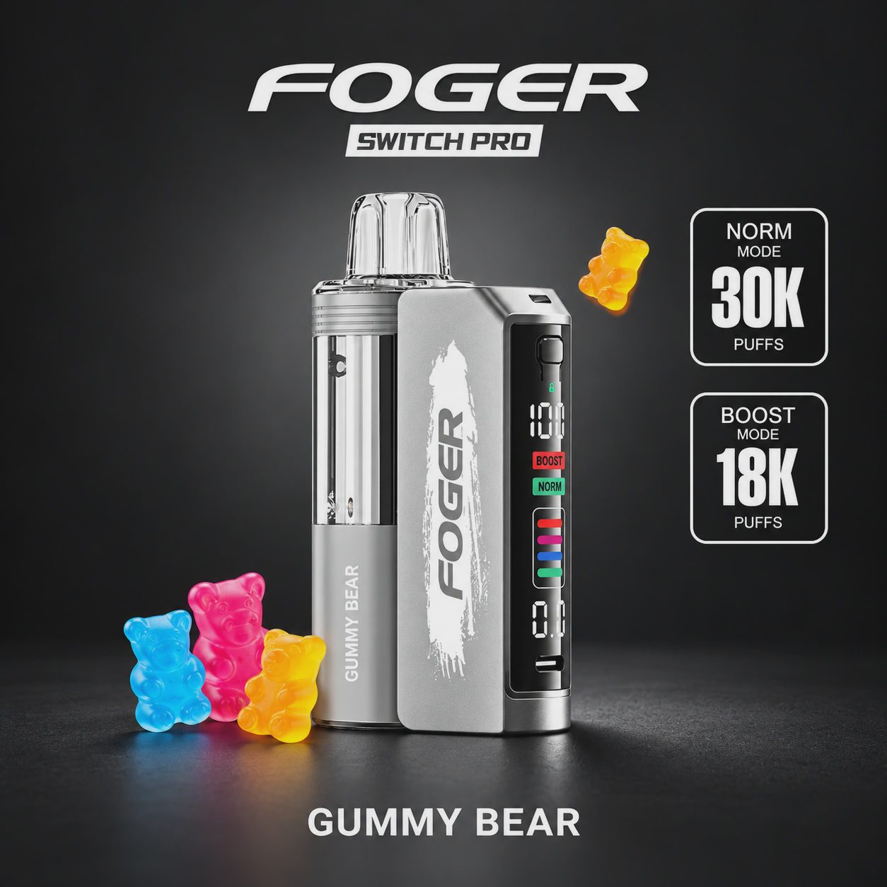 Foger Switch Pro Kit - Gummy Bear (Box of 5)