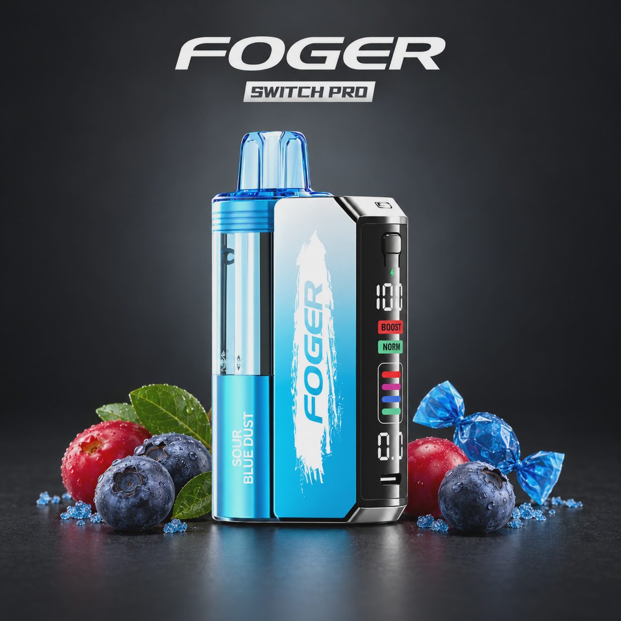 Foger Switch Pro Kit - Sour Blue Dust (Box of 5)