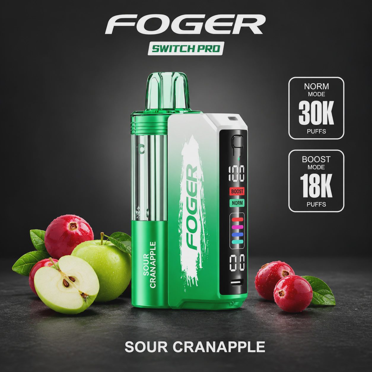 Foger Switch Pro Kit - Sour Cranapple (Box of 5)