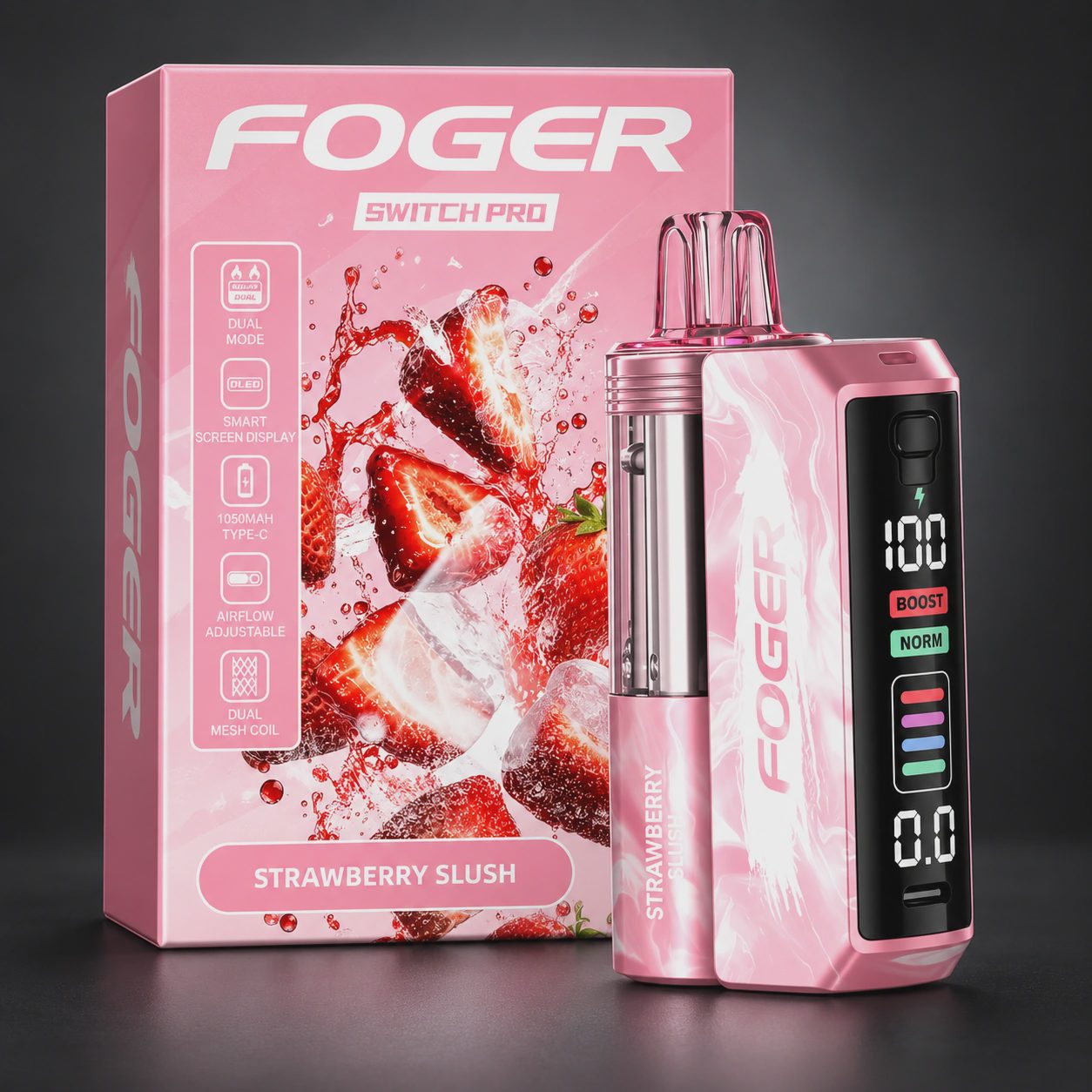 Foger Switch Pro Kit - Strawberry Slush (Box of 5)