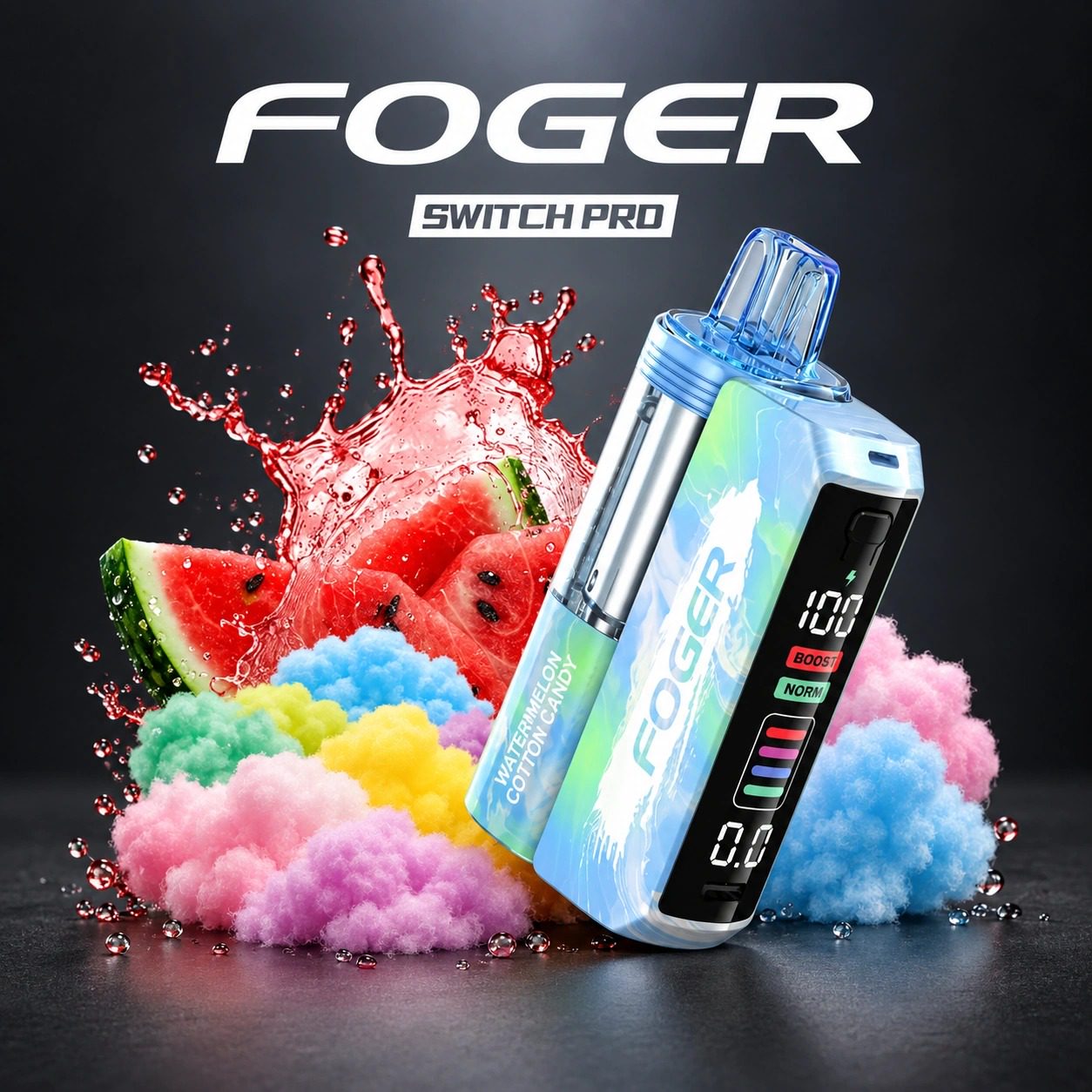 Foger Switch Pro Kit - Watermelon Cotton Candy (Box of 5)