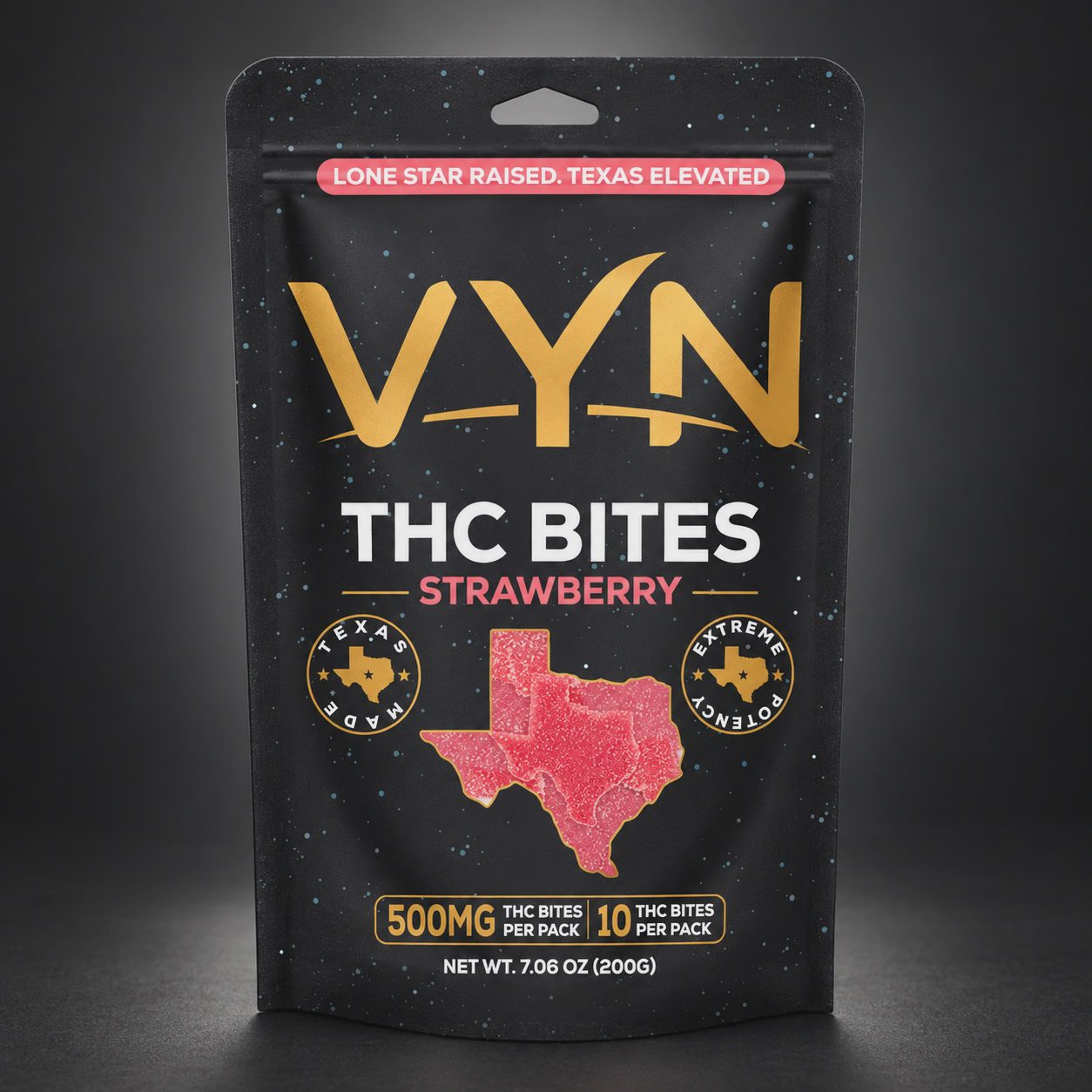 VYN THC Bites 500MG - Strawberry (Box of 5)