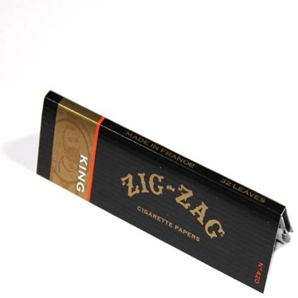 Zig-Zag King Size Rolling Papers - 32 Ct