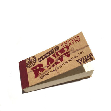 RAW Wide Perforated Tips - 50 Ct
