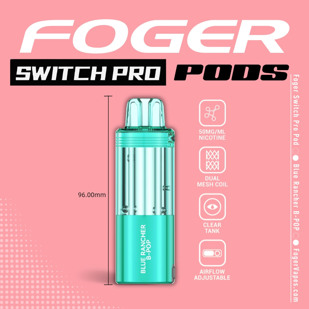 Foger Switch Pro Pod - Blue Rancher B-Pop