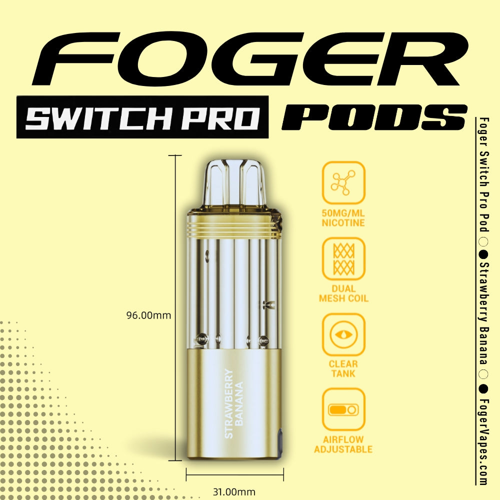 Foger Switch Pro Pod - Strawberry Banana