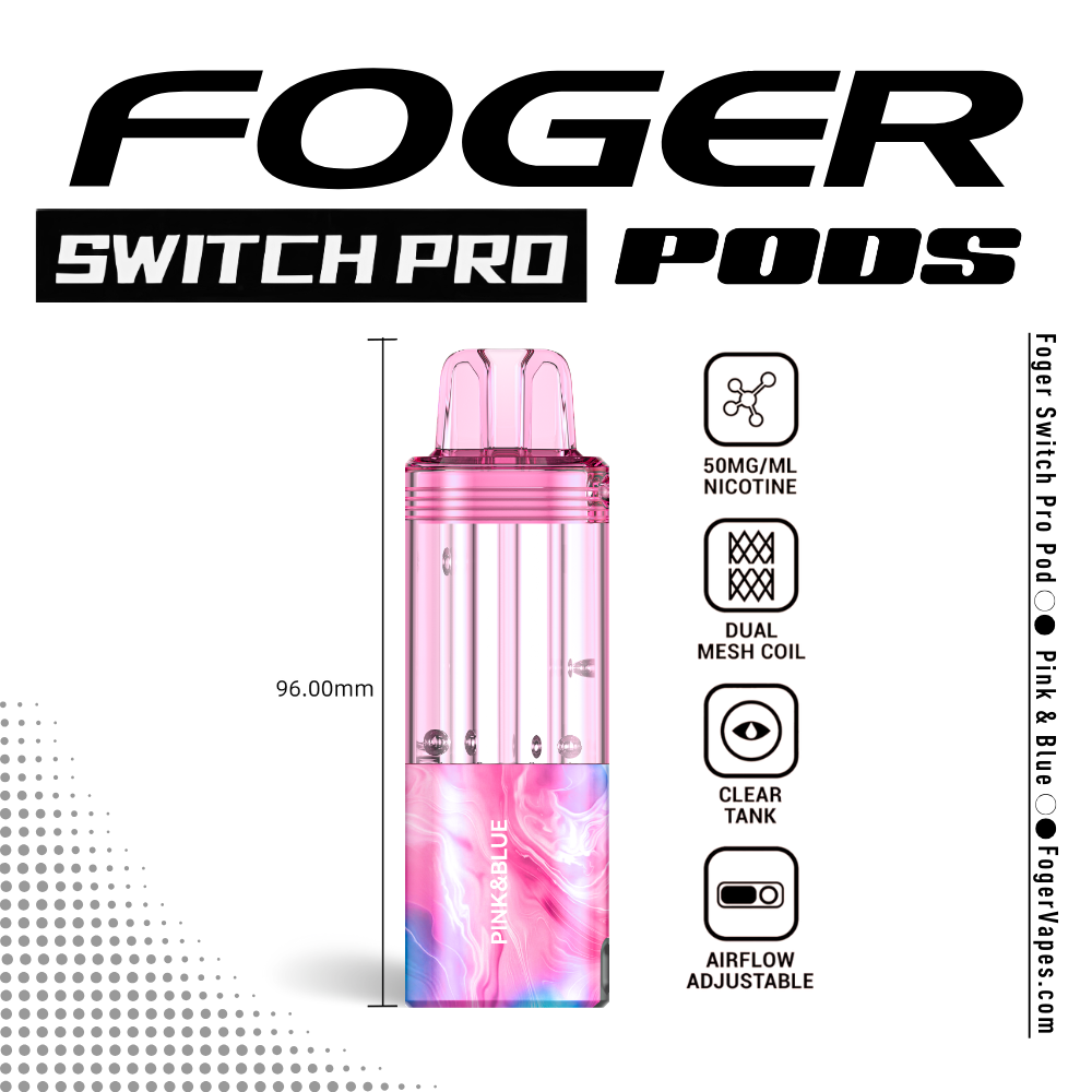 Foger Switch Pro Pod - Pink & Blue